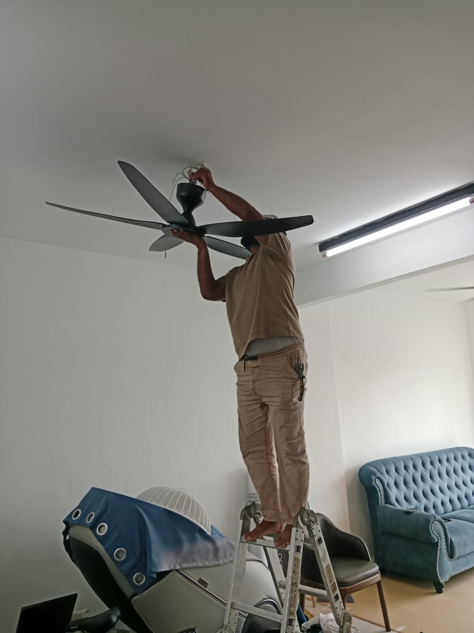 Professional electrical work