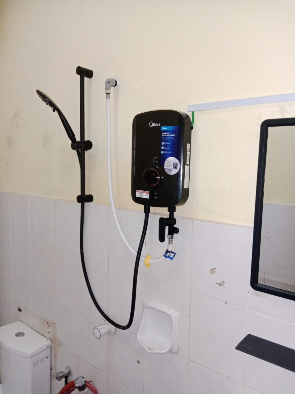 Professional plumbing work