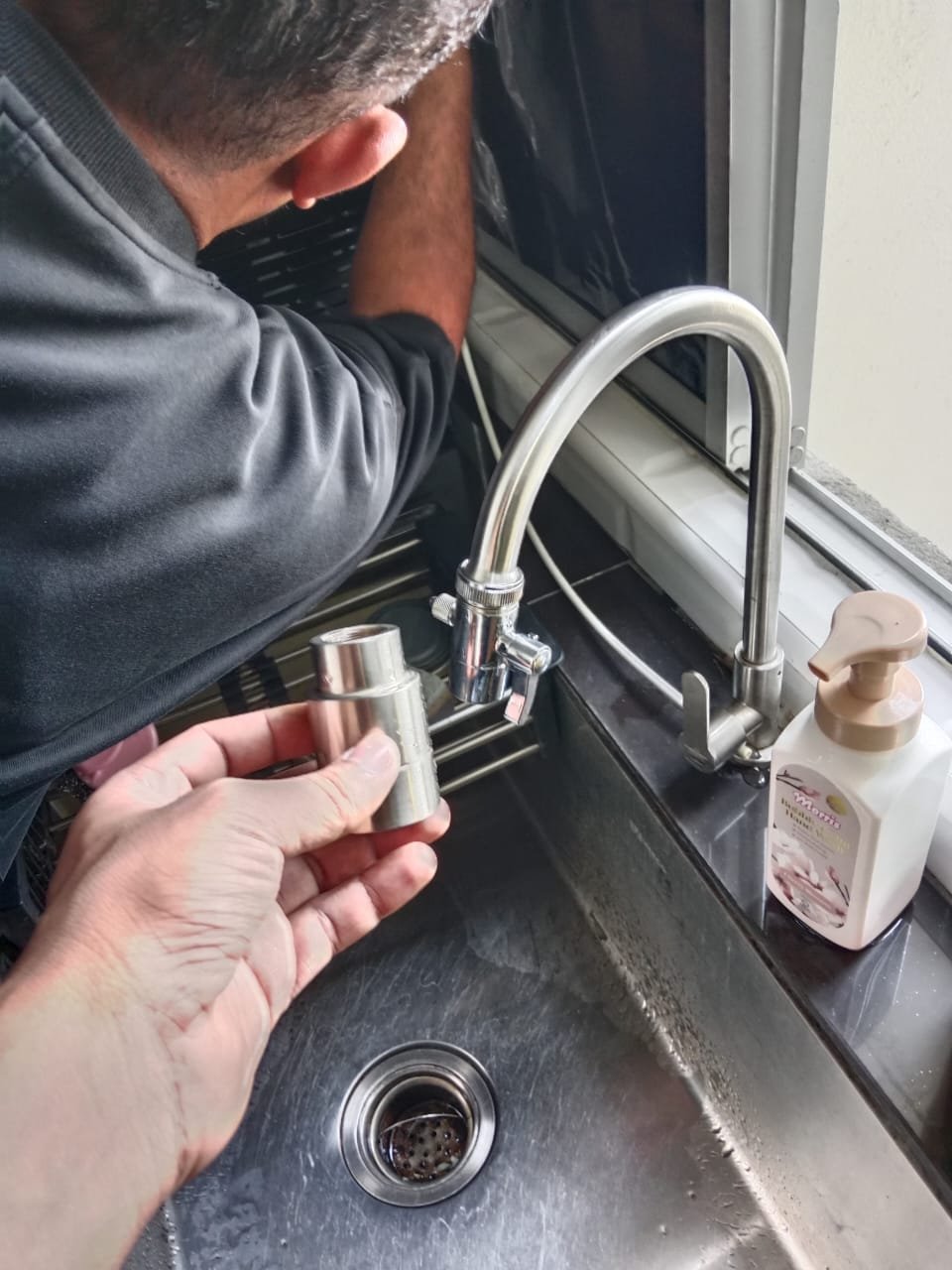 Professional plumbing work