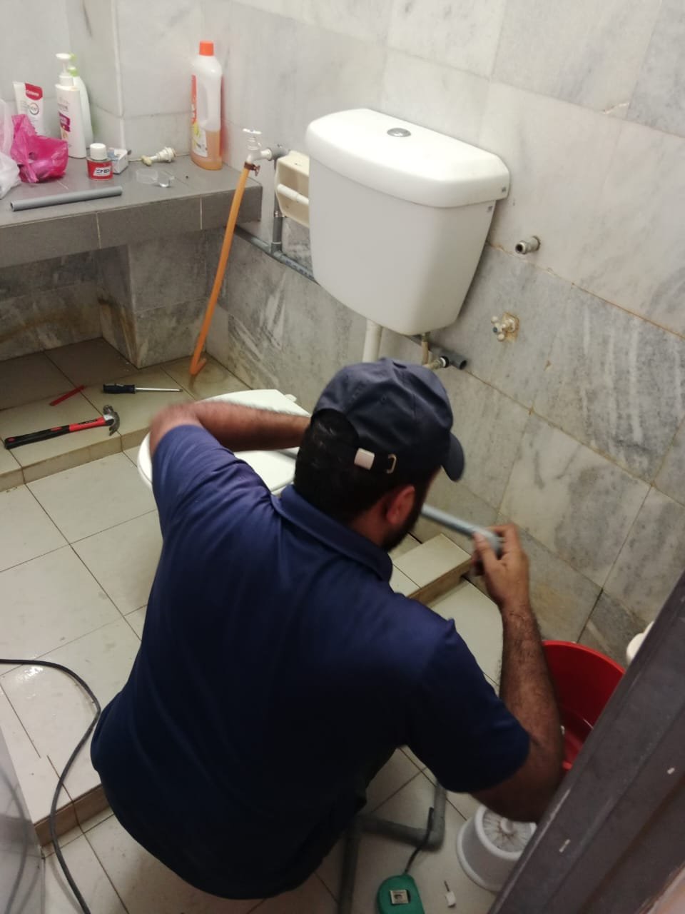 Professional plumbing work
