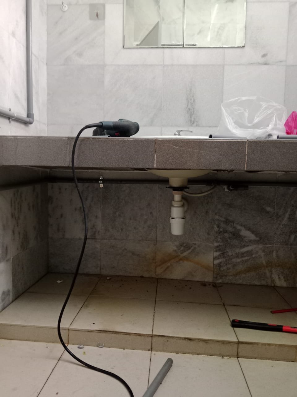 Professional plumbing work
