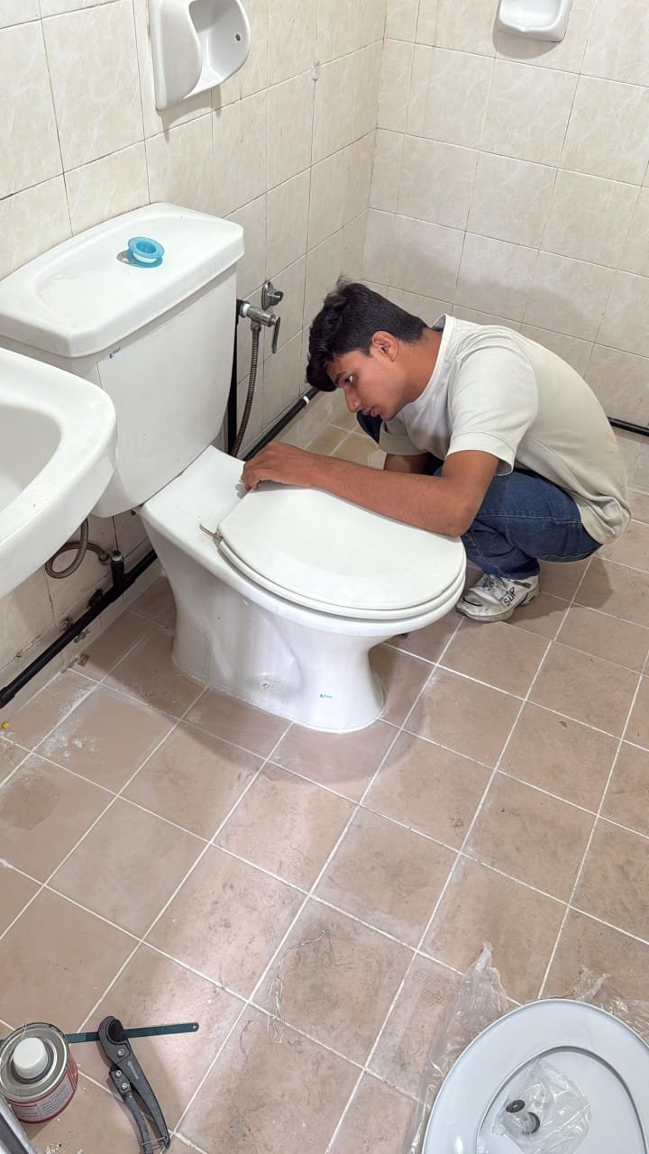 Professional plumbing work