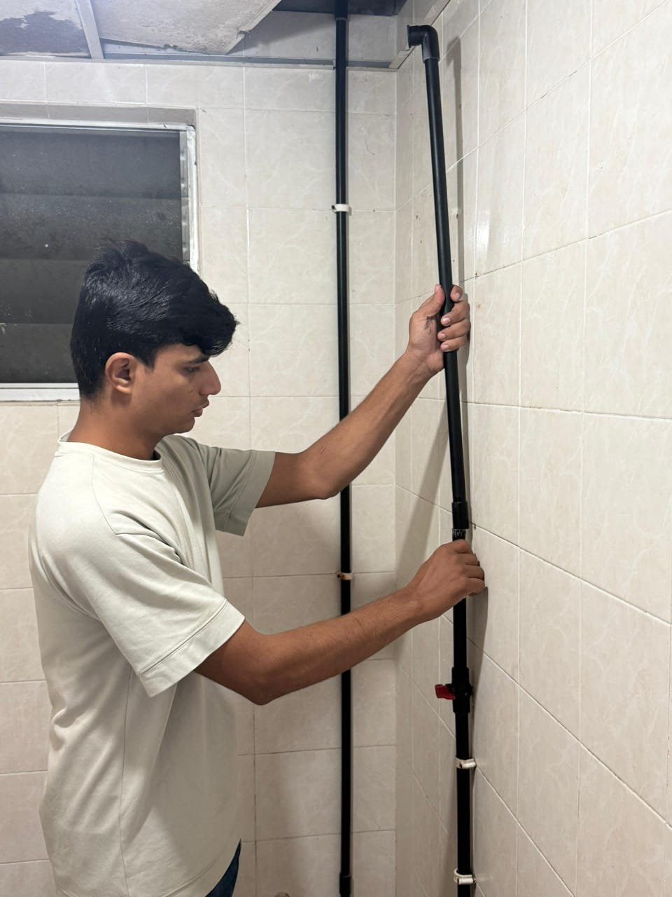 Professional plumbing work