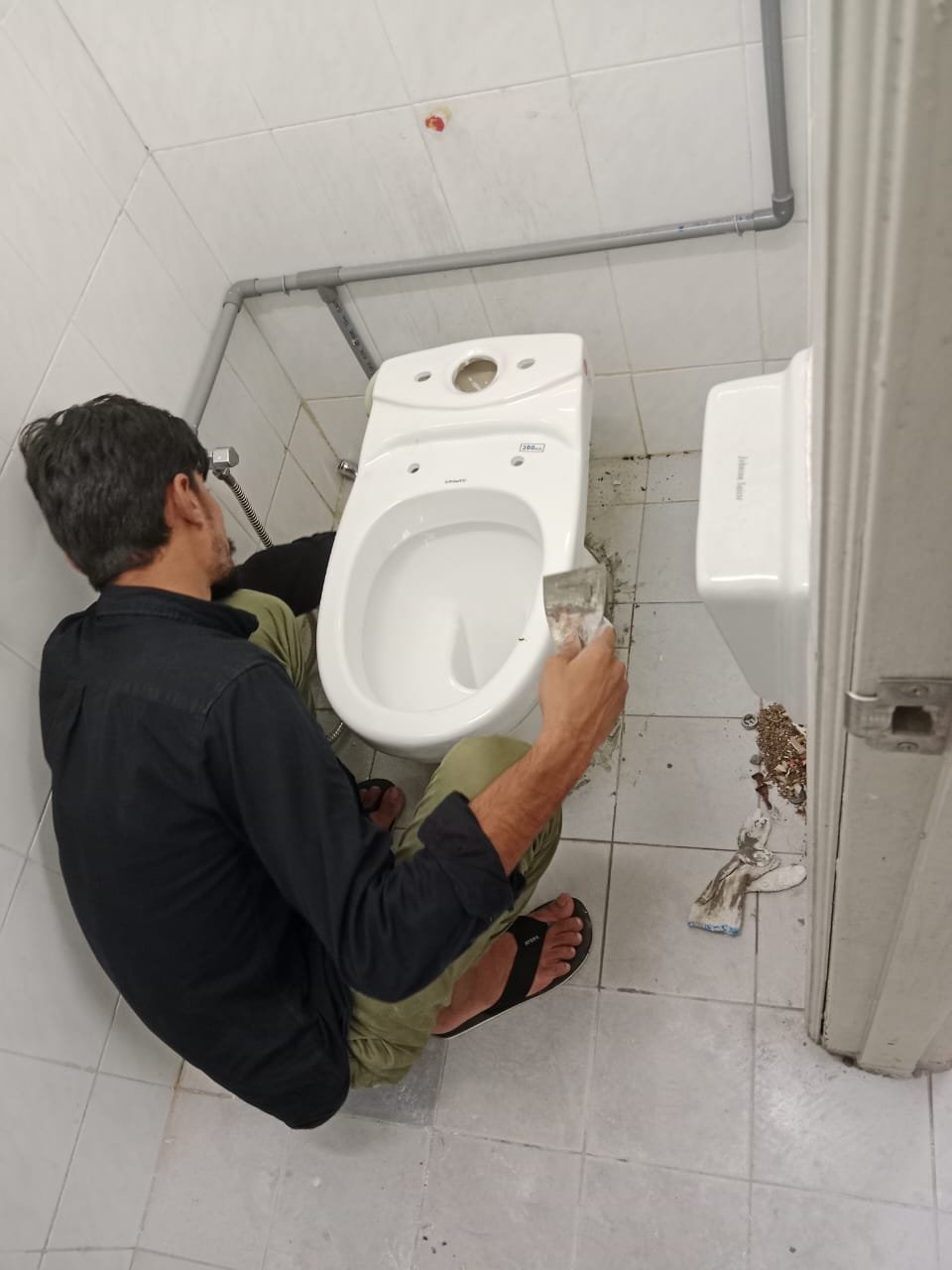 Professional plumbing work