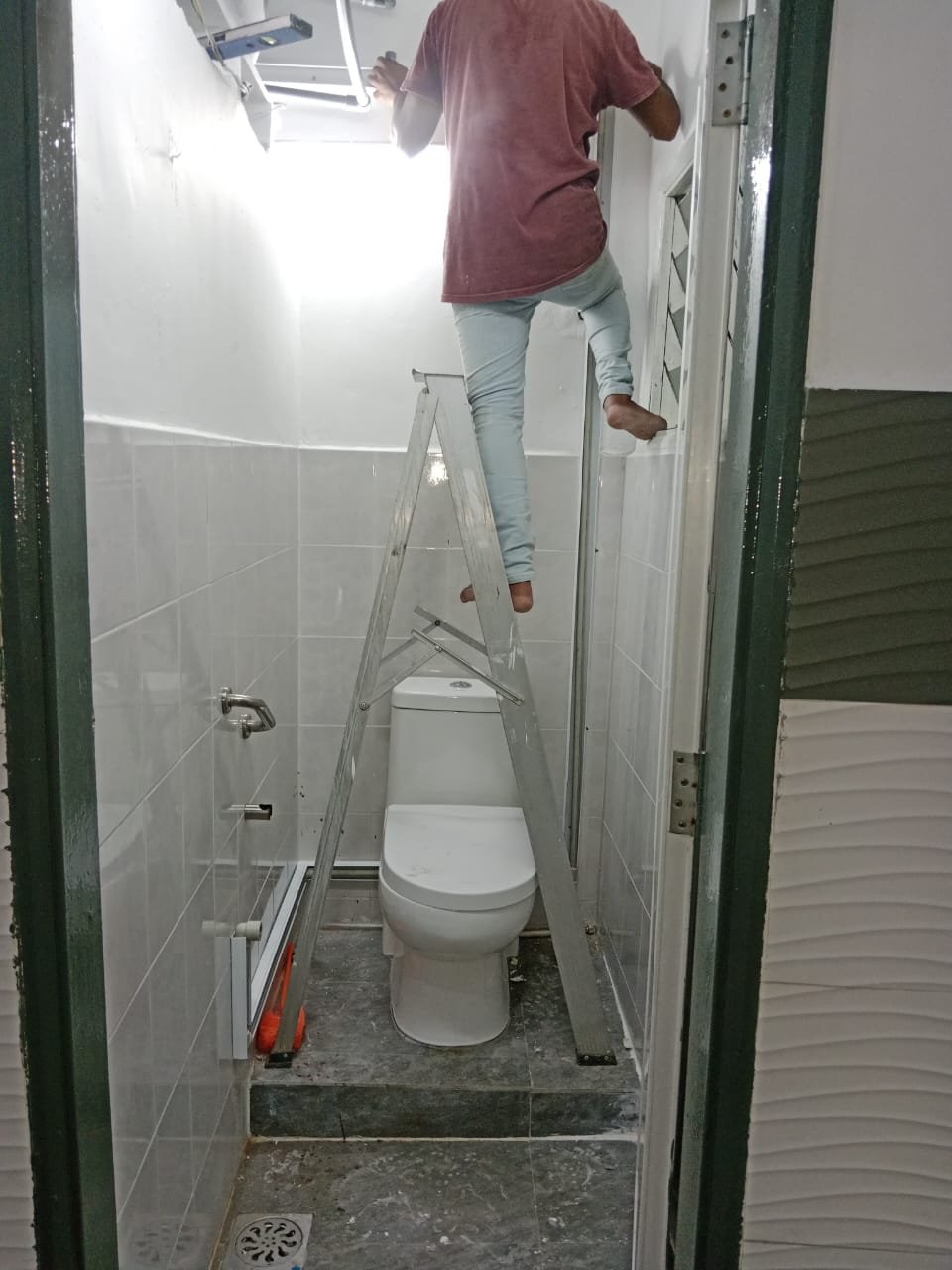Professional plumbing work